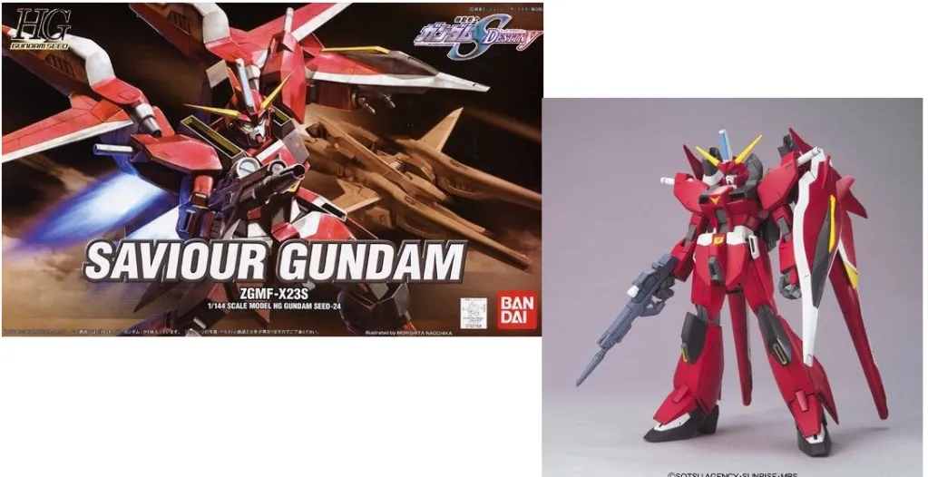 GUNDAM - HG Saviour Gundam 1/144 - Model Kit